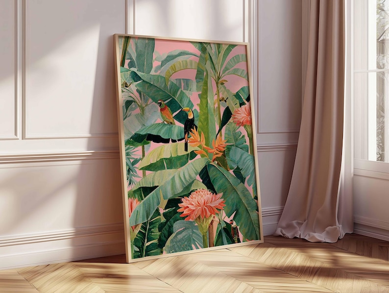 1 poster in tela tropicale ret - Office Furniture Equipment recensione e prezzo