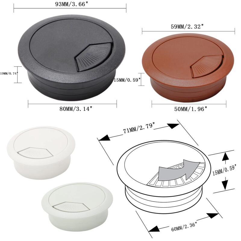 1 pz copertura del foro del ca - Office Furniture Equipment recensione e prezzo